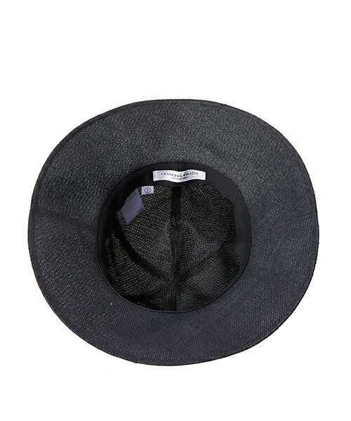 KIJIMA TAKAYUKI（キジマ　タカユキ）の「KIJIMA TAKAYUKI 6パネルペーパーハット（ハット・メンズ・ブラック/ダークグレー/ブルー・2/3）」の6枚目の写真