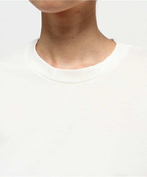 CLANE（クラネ）の「CLANE フリンジスリーブTシャツ（Tシャツ/カットソー・レディース・ホワイト/ブラック・36）」の5枚目の写真