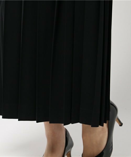 CLANE（クラネ）の「CLANE サイドプリーツガウチョパンツ