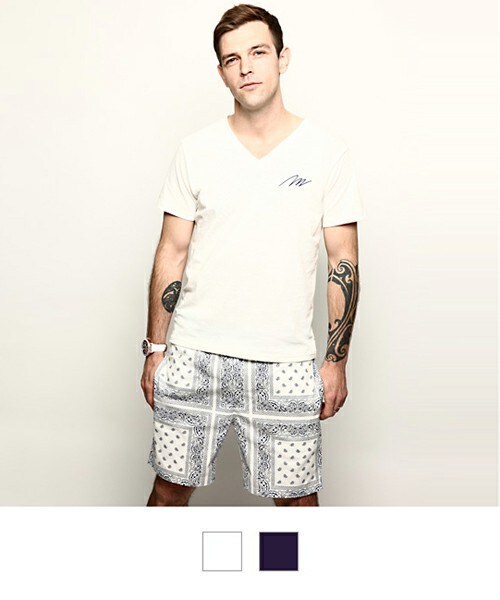 Moery Sport(モエリースポーツ)の「モエリースポーツ SURF Tシャツ メンズ(Tシャツ/カットソー・メンズ・ホワイト/ネイビー・S/M/L/XL)」の2枚目の写真