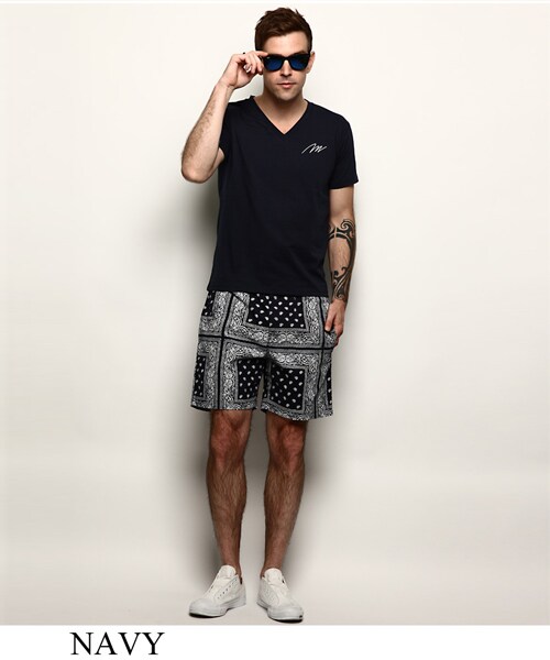 Moery Sport(モエリースポーツ)の「モエリースポーツ SURF Tシャツ メンズ(Tシャツ/カットソー・メンズ・ホワイト/ネイビー・S/M/L/XL)」の7枚目の写真