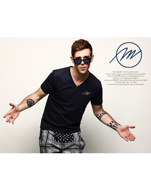 Moery Sport(モエリースポーツ)の「モエリースポーツ SURF Tシャツ メンズ(Tシャツ/カットソー・メンズ・ホワイト/ネイビー・S/M/L/XL)」の9枚目の写真