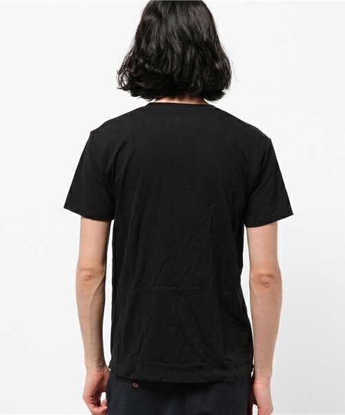 HANES（ヘインズ）の「HANES 2P クルーネックTシャツ（Tシャツ/カットソー・メンズ・ブラック・L/M）」の4枚目の写真