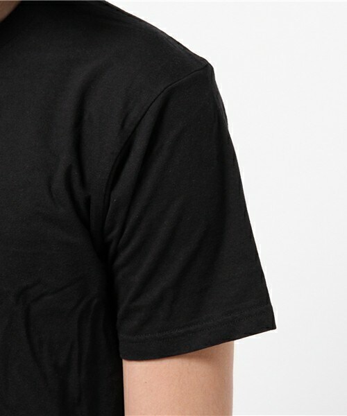 HANES（ヘインズ）の「HANES 2P クルーネックTシャツ（Tシャツ/カットソー・メンズ・ブラック・L/M）」の6枚目の写真