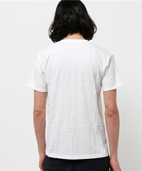 HANES（ヘインズ）の「HANES 2P クルーネックTシャツ（Tシャツ/カットソー・メンズ・ホワイト・M/L）」の4枚目の写真
