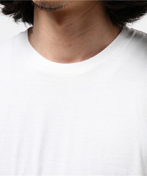HANES（ヘインズ）の「HANES 2P クルーネックTシャツ（Tシャツ/カットソー・メンズ・ホワイト・M/L）」の5枚目の写真