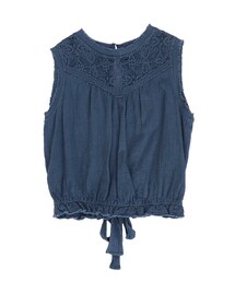 Ungrid | バックオープンレースブラウス(トップス)