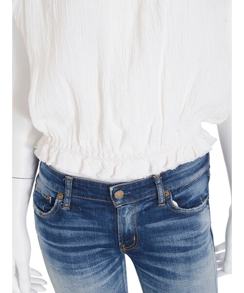 Ungrid（アングリッド）の「バックオープンレースブラウス（トップス・レディース・オフホワイト/レッド/ブルー・F）」の15枚目の写真