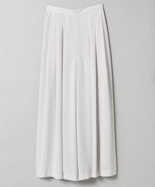 JEANASIS（ジーナシス）の「シフォンスカンツ（パンツ・ホワイト()/ブラック()/ライトグレー()/ライトベージュ()・FREE）」の3枚目の写真