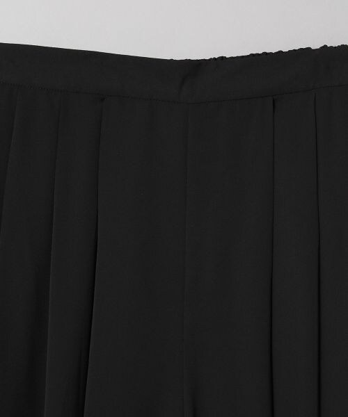 JEANASIS（ジーナシス）の「シフォンスカンツ（パンツ・ホワイト()/ブラック()/ライトグレー()/ライトベージュ()・FREE）」の6枚目の写真