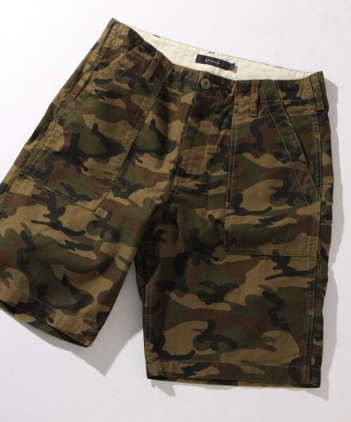 RAGEBLUE（レイジブルー）の「カモフラベーカーショーツ（パンツ・オリーブ系(ポケット無地)/ライトブラウン系/オリーブ系・M/L/XL）」の3枚目の写真