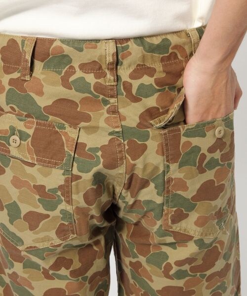 RAGEBLUE（レイジブルー）の「カモフラベーカーショーツ（パンツ・オリーブ系(ポケット無地)/ライトブラウン系/オリーブ系・M/L/XL）」の10枚目の写真