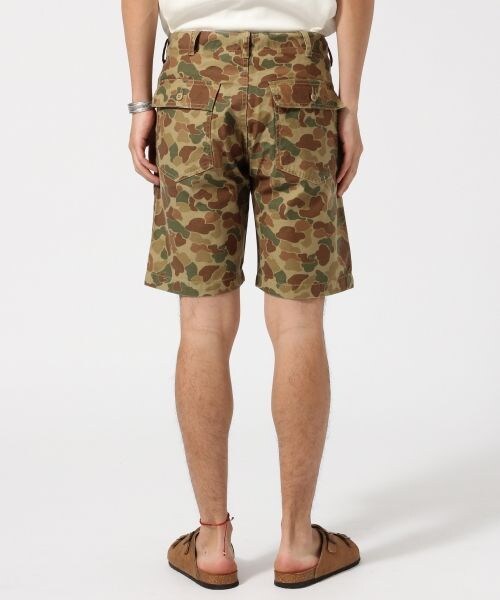 RAGEBLUE（レイジブルー）の「カモフラベーカーショーツ（パンツ・オリーブ系(ポケット無地)/ライトブラウン系/オリーブ系・M/L/XL）」の6枚目の写真