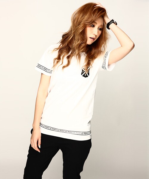 Moery Sport(モエリースポーツ)の「モエリースポーツ MSFC Tシャツ レディース(Tシャツ/カットソー・レディース・ブラック/ホワイト・XS/S/M/L)」の5枚目の写真