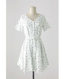 imvely | フラワープリントワンピース(ワンピース)