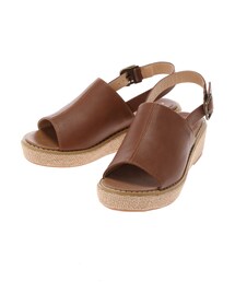 earth music&ecology | 厚底ラミー巻きサンダル(シューズ)