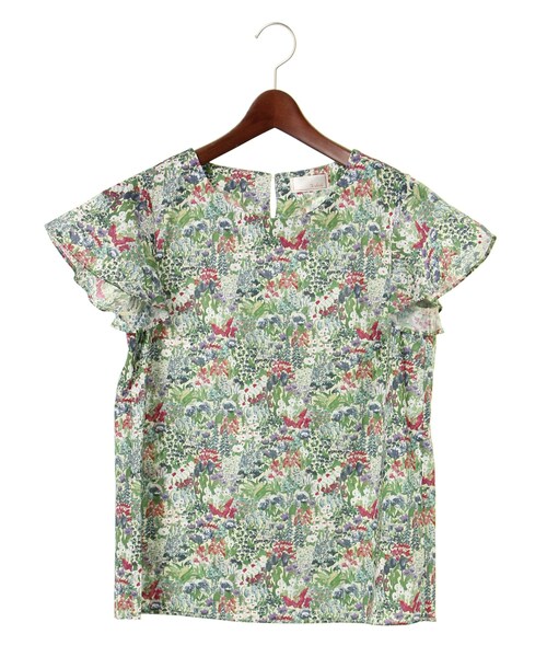 Te chichi（テチチ）の「リバティ花柄プリントブラウス（）」 - WEAR
