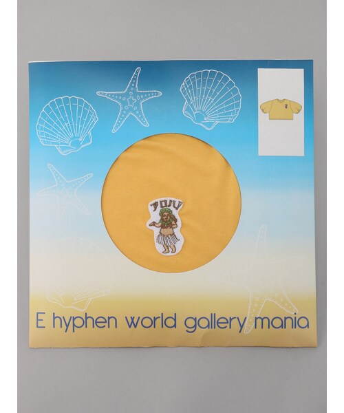 E hyphen world gallery(イーハイフンワールドギャラリー)の「M フラガールバルーンプルオーバー(トップス・オフホワイト/ピンク/イエロー・F)」の9枚目の写真