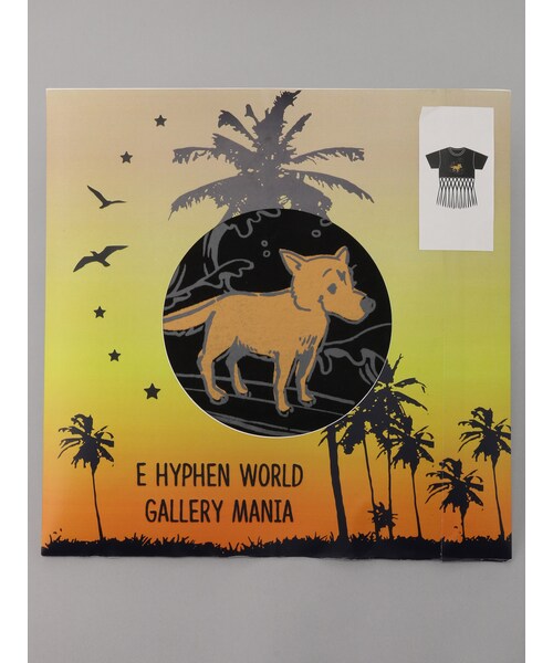 E hyphen world gallery（イーハイフンワールドギャラリー）の「M サーフわんこTシャツ（トップス・オフホワイト/ブラック/カーキ・F）」の11枚目の写真