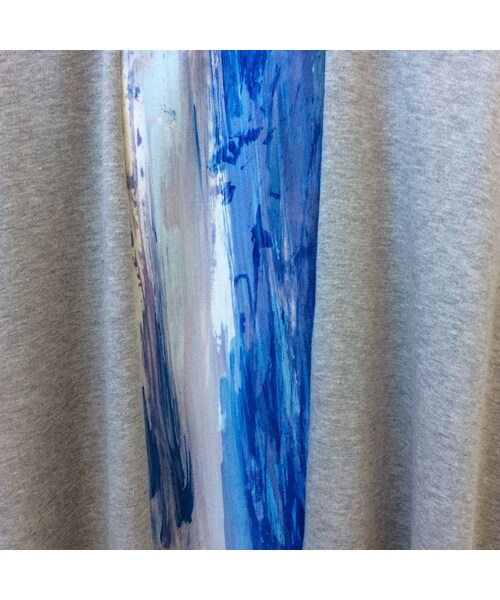 NICK NEEDLES（ニックニードルズ）の「NICK NEEDLES BLUE ART T  GRAY（Tシャツ/カットソー・その他）」の10枚目の写真