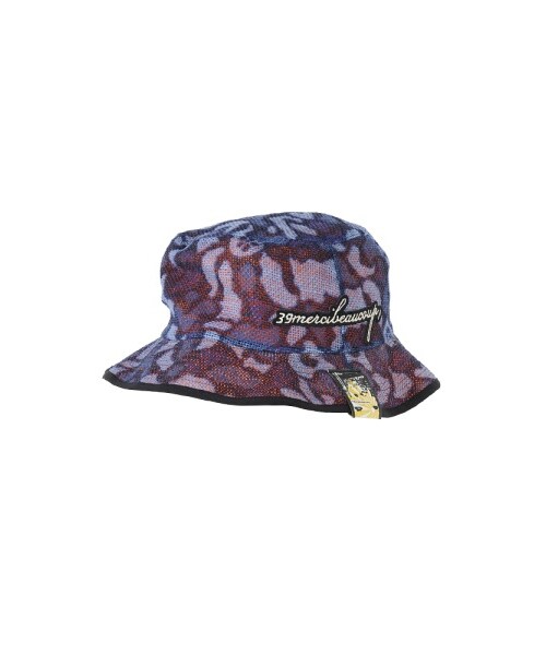 mercibeaucoup,（メルシーボークー）の「メルシーボークー、 / メッシュバケットハット / 帽子（帽子・レディース・khaki/navy・F）」の2枚目の写真