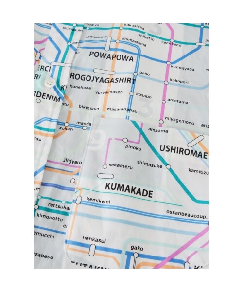 mercibeaucoup,（メルシーボークー）の「メルシーボークー、 / メトロズ / シャツ（トップス・レディース・multi・01/03）」の2枚目の写真