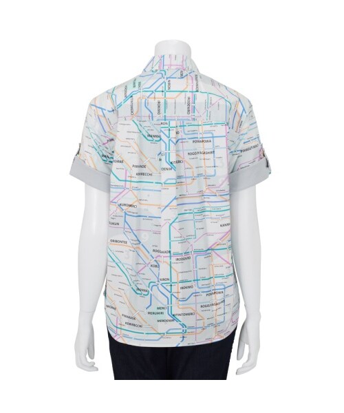 mercibeaucoup,（メルシーボークー）の「メルシーボークー、 / メトロズ / シャツ（トップス・レディース・multi・01/03）」の4枚目の写真