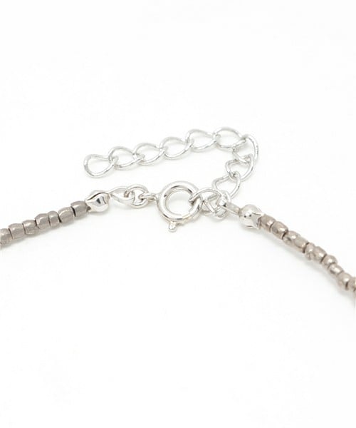 FREDY&GLOSTER（フレディアンドグロスター）の「ガンメタターコイズ アンクレット（アンクレット・メンズ・シルバー・FREE）」の3枚目の写真