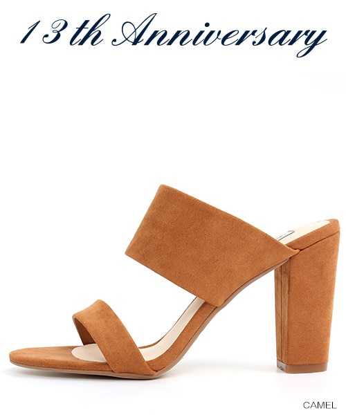 RANDA（ランダ）の「ノベルティ対象商品 【2016SS新作】-RANDA 13th anniversary- Double strap sandals（シューズ・レディース・ブルー/クリーム/ブラック/ゴールド/キャメル/オレンジ/イエロー・S/M/L）」の5枚目の写真