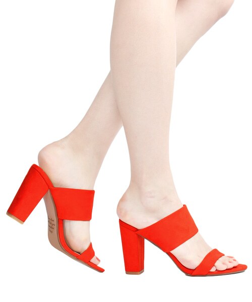 RANDA（ランダ）の「ノベルティ対象商品 【2016SS新作】-RANDA 13th anniversary- Double strap sandals（シューズ・レディース・ブルー/クリーム/ブラック/ゴールド/キャメル/オレンジ/イエロー・S/M/L）」の8枚目の写真