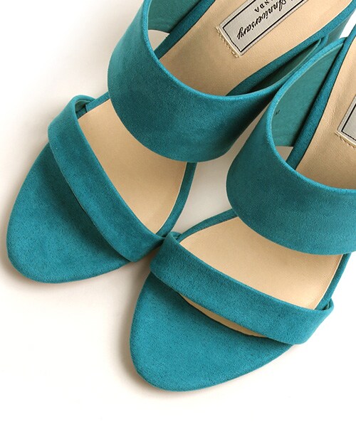 RANDA（ランダ）の「ノベルティ対象商品 【2016SS新作】-RANDA 13th anniversary- Double strap sandals（シューズ・レディース・ブルー/クリーム/ブラック/ゴールド/キャメル/オレンジ/イエロー・S/M/L）」の9枚目の写真