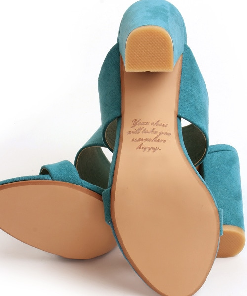 RANDA（ランダ）の「ノベルティ対象商品 【2016SS新作】-RANDA 13th anniversary- Double strap sandals（シューズ・レディース・ブルー/クリーム/ブラック/ゴールド/キャメル/オレンジ/イエロー・S/M/L）」の11枚目の写真