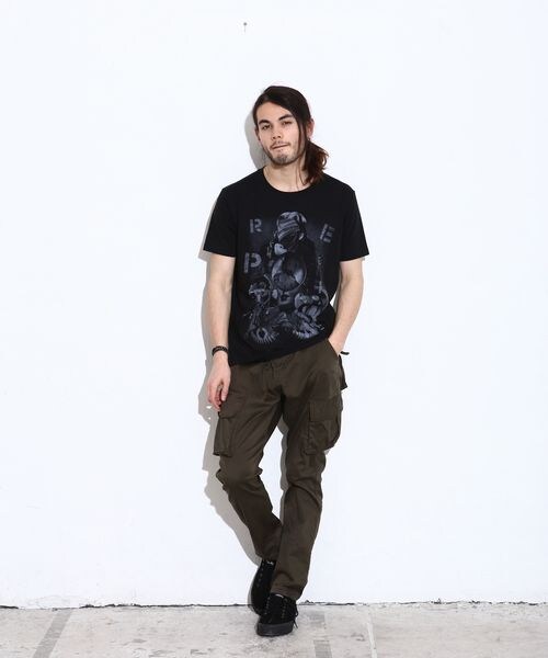 VIRGOwearworks（ヴァルゴウェアワークス）の「BAGGY-D CARGO カーゴパンツ（パンツ・メンズ・KHAKI/NAVY/BLACK・2/3/4）」の12枚目の写真