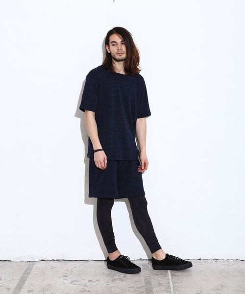 VIRGOwearworks（ヴァルゴウェアワークス）の「BUMPY PILES SHORTS パイルショーツ（パンツ・メンズ・WHITE/NAVY/BLACK・2/3/4）」の9枚目の写真