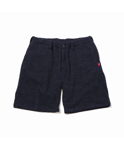 VIRGOwearworks（ヴァルゴウェアワークス）の「BUMPY PILES SHORTS パイルショーツ（パンツ・メンズ・WHITE/NAVY/BLACK・2/3/4）」の2枚目の写真
