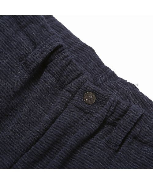 VIRGOwearworks（ヴァルゴウェアワークス）の「BUMPY PILES SHORTS パイルショーツ（パンツ・メンズ・WHITE/NAVY/BLACK・2/3/4）」の6枚目の写真