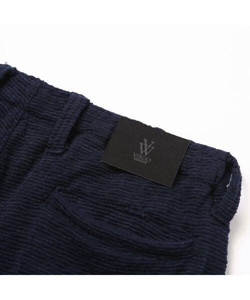 VIRGOwearworks（ヴァルゴウェアワークス）の「BUMPY PILES SHORTS パイルショーツ（パンツ・メンズ・WHITE/NAVY/BLACK・2/3/4）」の7枚目の写真