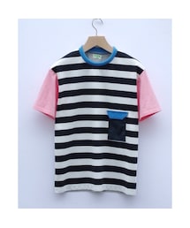 NIRAME.CO | とっても気持T ネイビーボーダー(Tシャツ/カットソー)