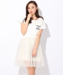 repipi armario | ストライプ柄＊チュールスカート(スカート)