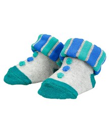 BRANSHES | ボン天付き足型ベビーソックス(ソックス/靴下)