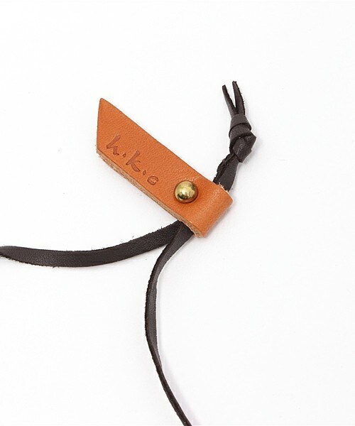 Hawk Company（ホークカンパニー）の「NECKLACE（ネックレス・レディース・ブラウン/チョコ・ONE SIZE）」の4枚目の写真