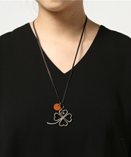 Hawk Company（ホークカンパニー）の「NECKLACE（ネックレス・レディース・ブラウン/チョコ・ONE SIZE）」の6枚目の写真
