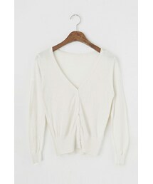 imvely | コットンVカーディガン(カーディガン/ボレロ)