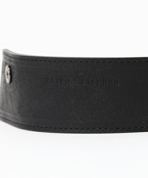 PATRICK STEPHAN（パトリックステファン）の「PATRICK STEPHAN 『escargot』レザーブレス（ブレスレット・メンズ・ブラック/シルバー・FREE）」の8枚目の写真