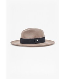 French Connection   | ウールフェルト つば広ハット (ナチュラル)(ハット)