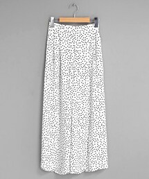 DHOLIC | ドッドパターンタックワイドパンツ(その他パンツ)