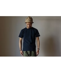Champion | 【2016夏の新作】Champion チャンピオン T1011 US T-SHIRT  Tシャツ NVY ネイビー MADE IN USA アメリカ製(Tシャツ/カットソー)