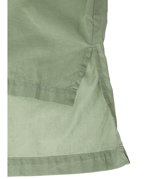 w closet（ダブルクローゼット）の「スリット入りミリタリーシャツ（トップス・レディース・Lカーキ/ベージュ・FREE）」の9枚目の写真