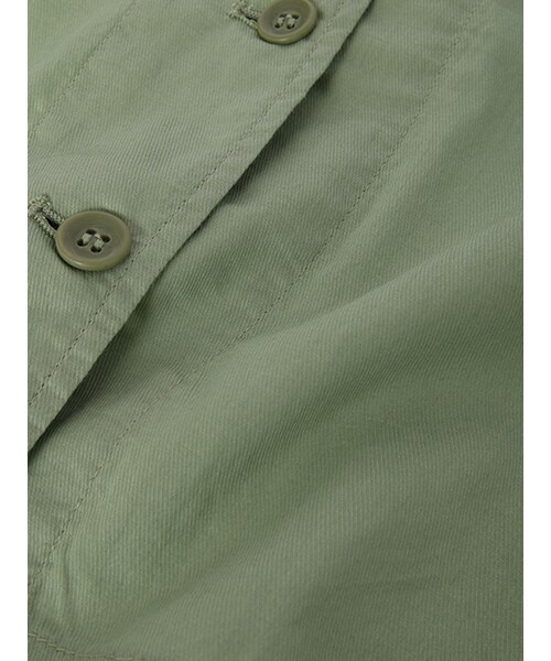 w closet（ダブルクローゼット）の「スリット入りミリタリーシャツ（トップス・レディース・Lカーキ/ベージュ・FREE）」の10枚目の写真