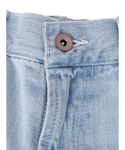 w closet(ダブルクローゼット)の「ダメージデニムパンツ(パンツ・レディース・サックス/ブルー・FREE)」の7枚目の写真